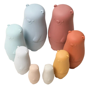 Silicone Montessori Nesting Dolls